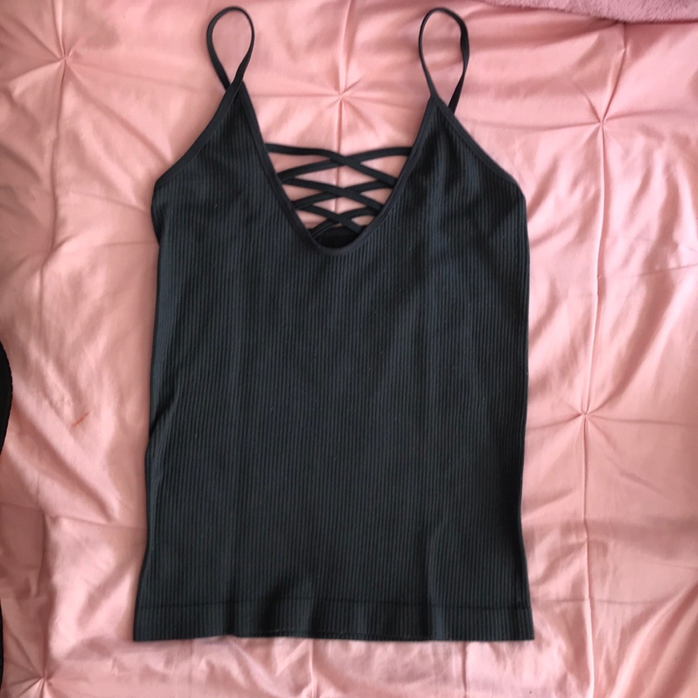 Dark Gray Tank Top